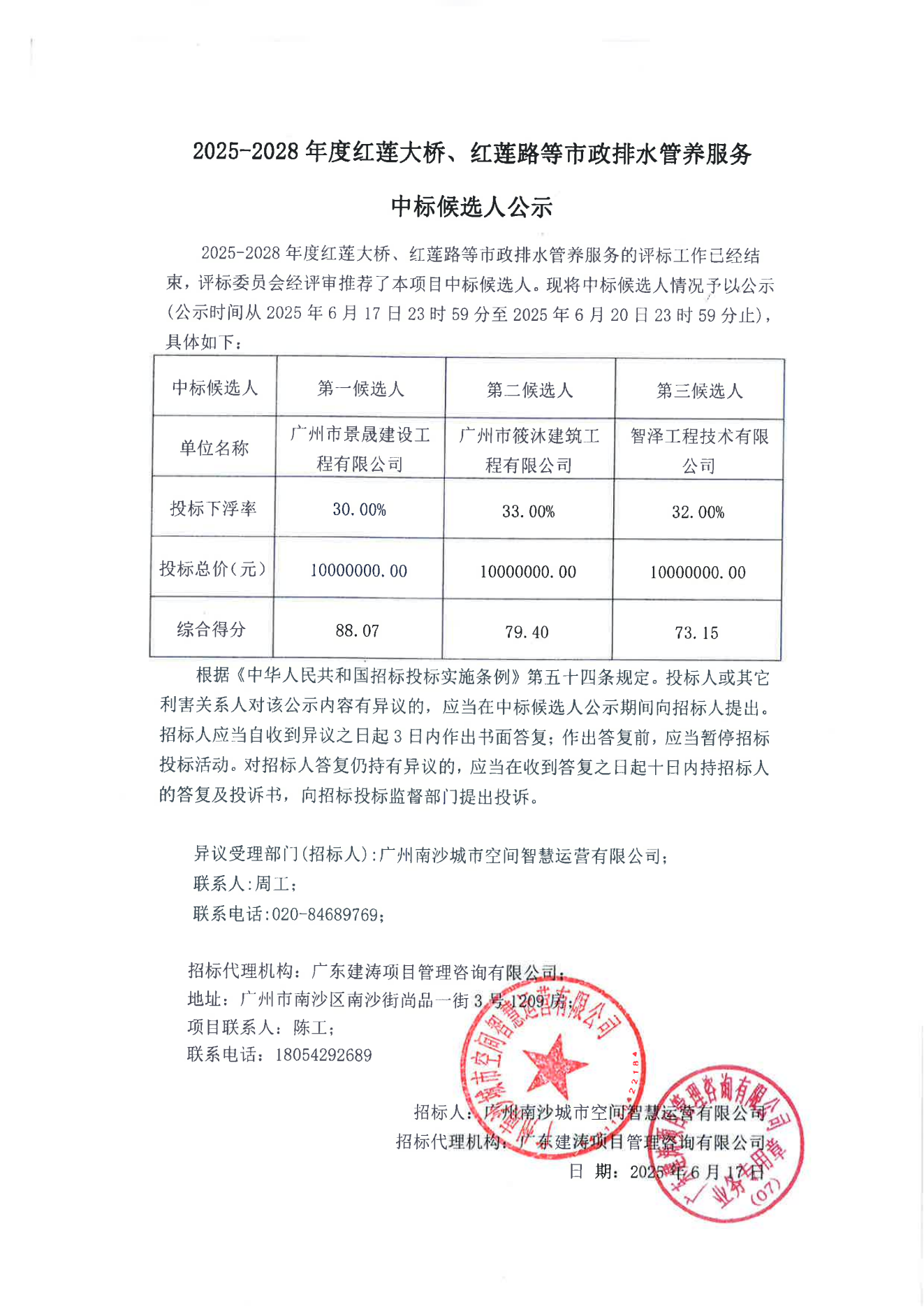 2025-2028年度紅蓮大橋、紅蓮路等市政排水管養(yǎng)服務(wù)中標候選人公示.png